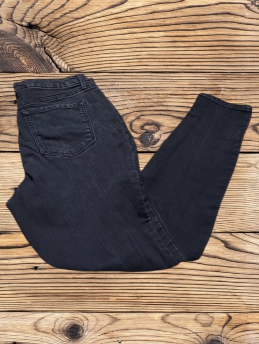 WOMEN'S JESSICA SIMPSON HIGH RISE SKINNY BLACK JEANS